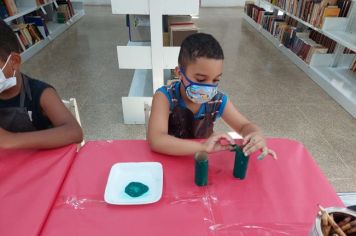 Foto - Natal na Biblioteca