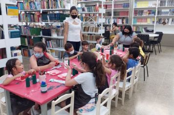 Foto - Natal na Biblioteca