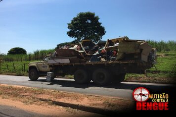 Foto - Mutirão da Limpeza Contra a Dengue