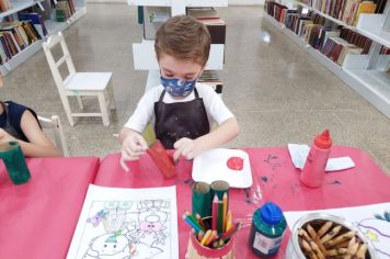 Foto - Natal na Biblioteca