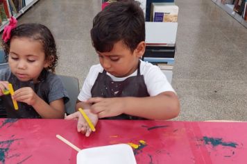 Foto - Natal na Biblioteca