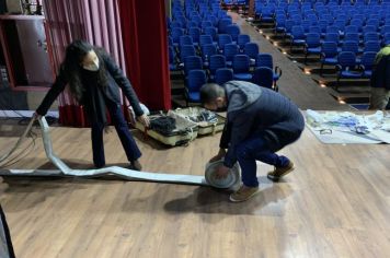 Foto - Treinamento de combate a incêndio e primeiros socorros