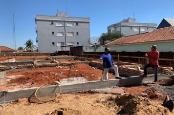 Prefeito visita obras em andamento