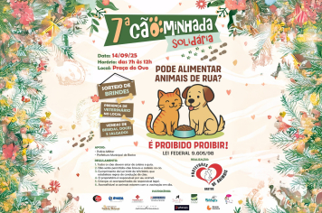 Cãominhada solidária