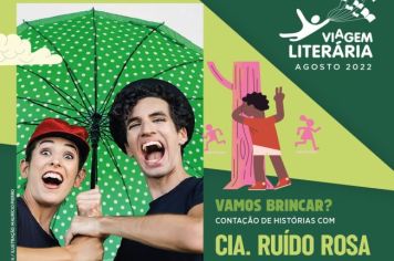 Vem aí a Viagem Literária!