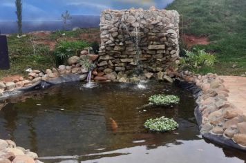 Lago do jardim japonês ganha mais um sistema de filtragem para auxiliar na limpeza do tanque