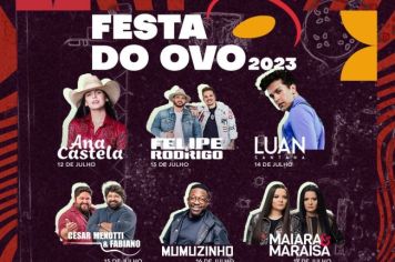 Bastos entra em contagem regressiva para o início da maior Festa do Ovo de todos os tempos