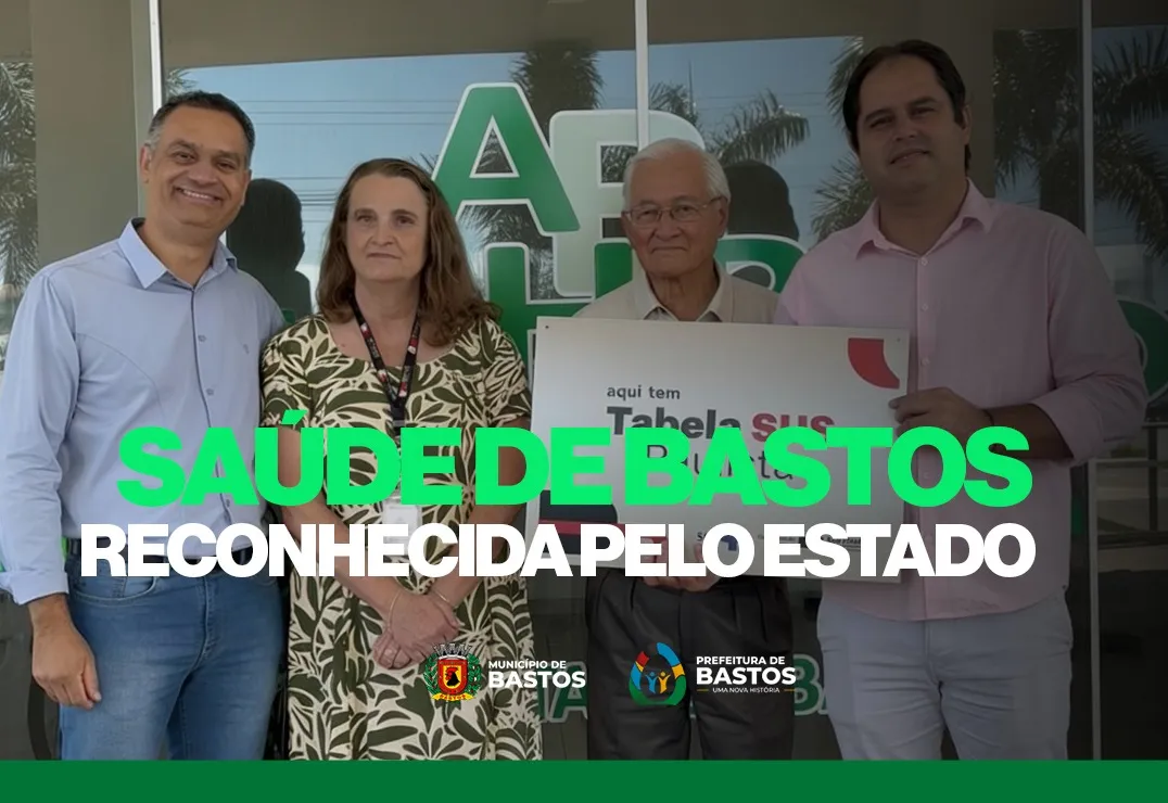 Mais avanços na Saúde 