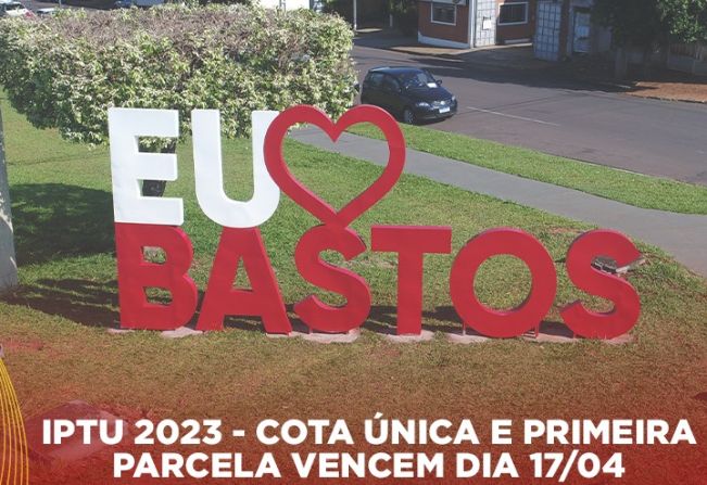 Carnês de impostos e de tributações seguem sendo distribuídos pela prefeitura de Bastos