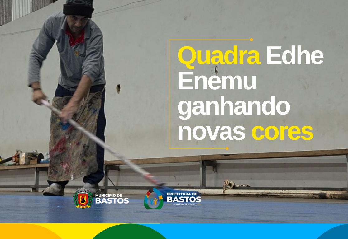 Quadra Poliesportiva revitalizada