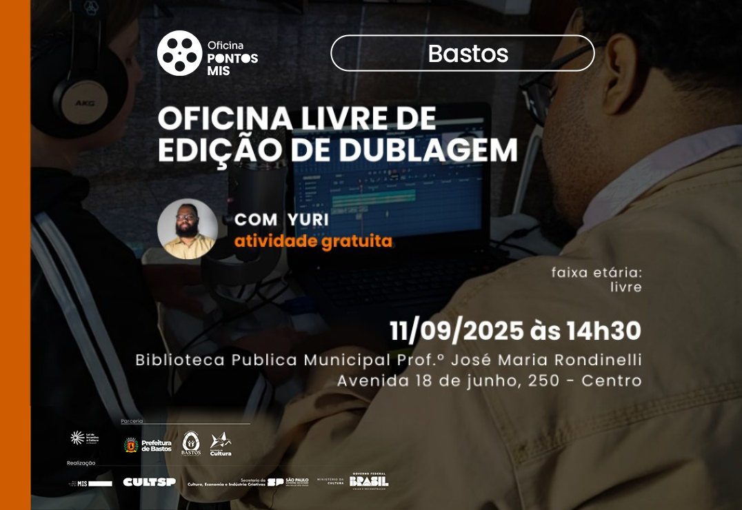 Pontos MIS: Oficina de Dublagem