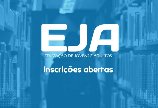 Inscrições para o EJA