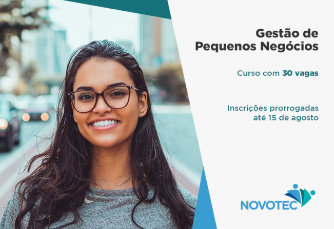 Prefeitura anuncia a oferta de 30 vagas para o curso de Gestão de Pequenos Negócios