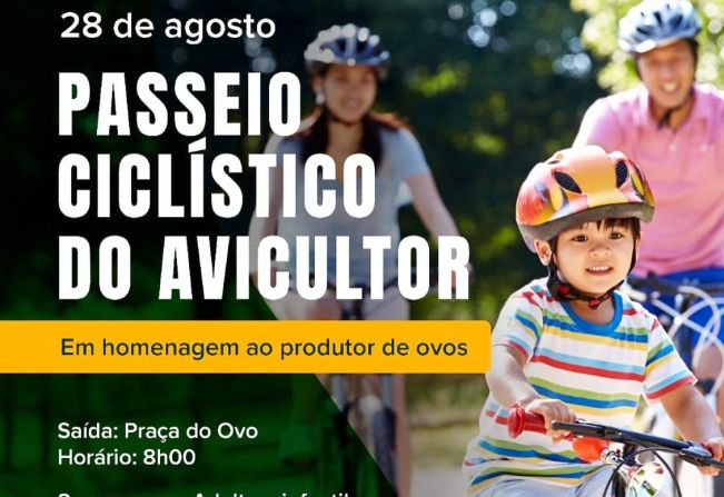 Bastos realizará o 1º Passeio Ciclístico do Avicultor