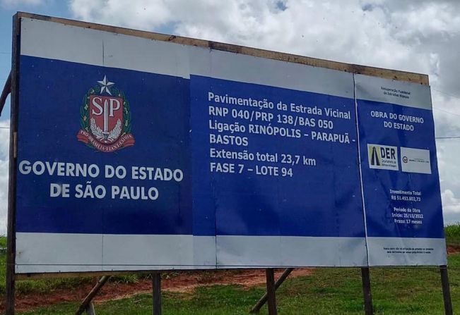 Tem início as obras para pavimentação da BAS-050