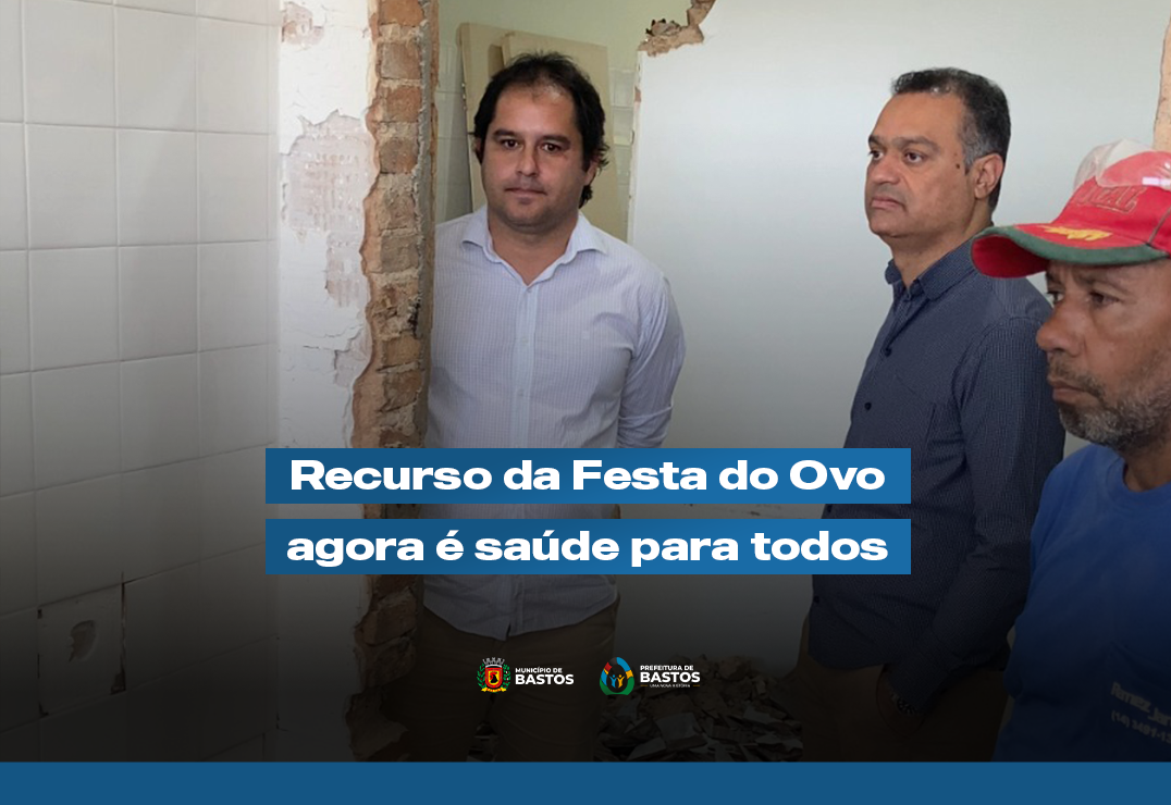 Saúde é prioridade!