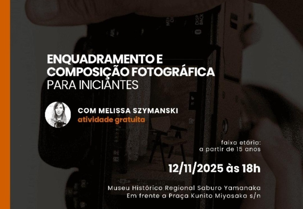 Fotografia: Oficina gratuita
