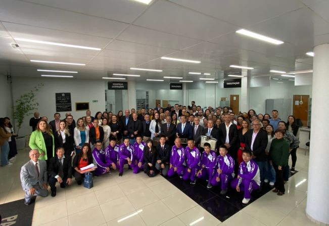 Comitiva de Engaru é recepcionada pelo prefeito e autoridades no Palácio 18 de Junho 
